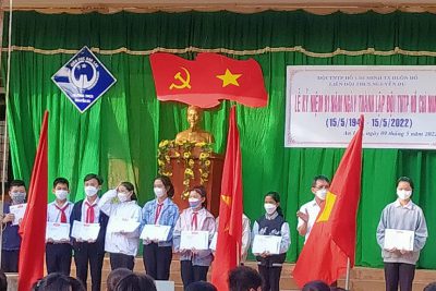 Hoạt động Kỷ niệm 81 năm ngày thành lập Đội TNTP Hồ Chí Minh