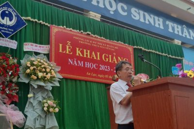 Khai giảng năm học mới 2023-2024